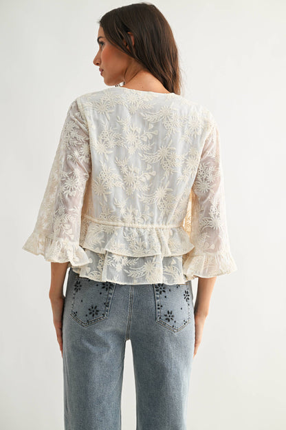 Delilah Front Tie Top