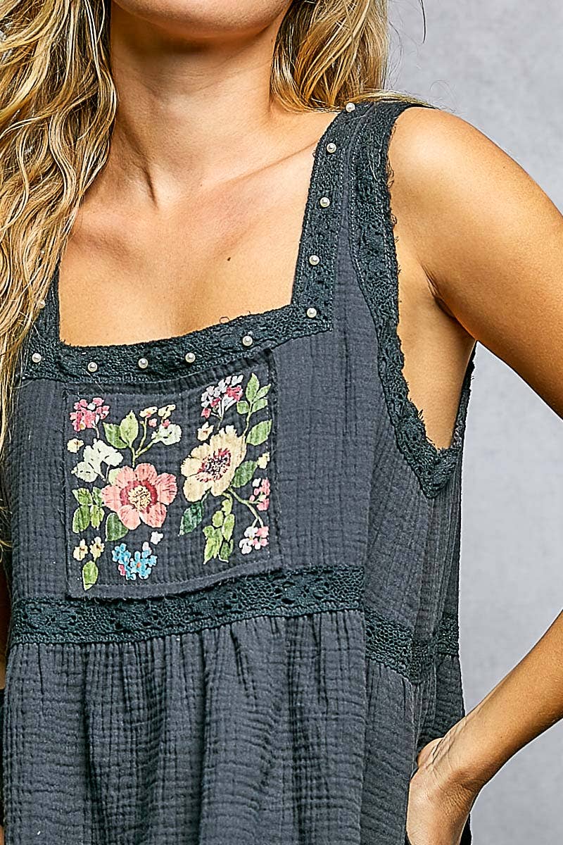 Stella Floral Tank