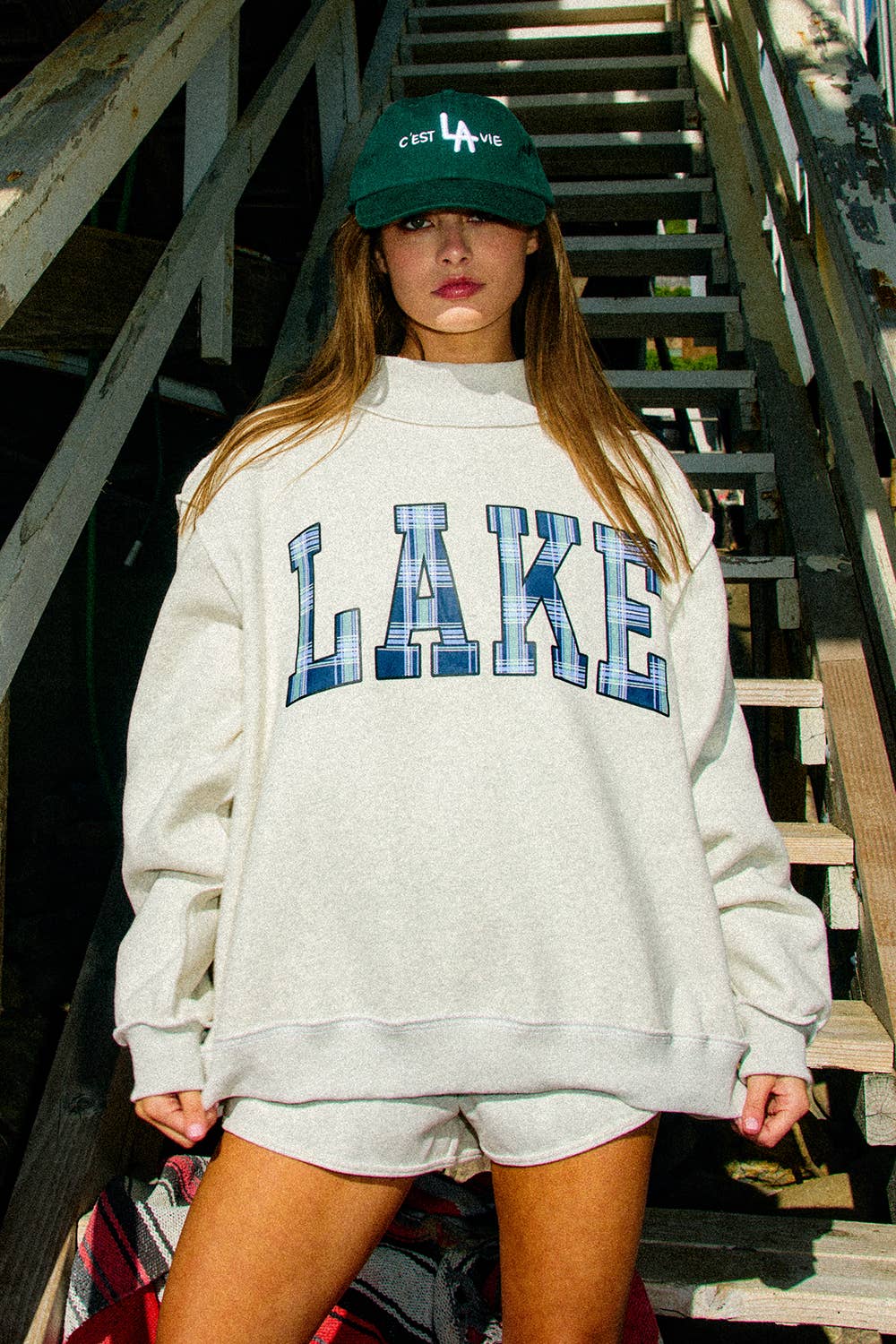 Lake & Mountain Mockneck