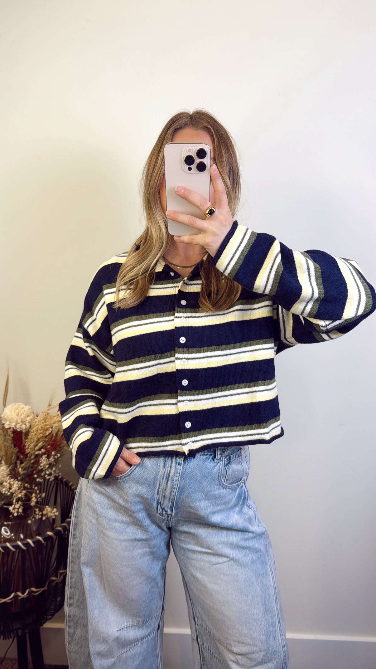 Fall Stripes Cardigan