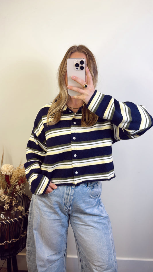 Fall Stripes Cardigan