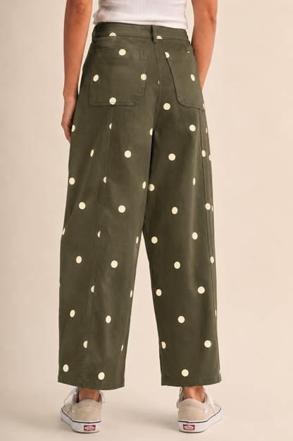 Spotted in Olive Jeans