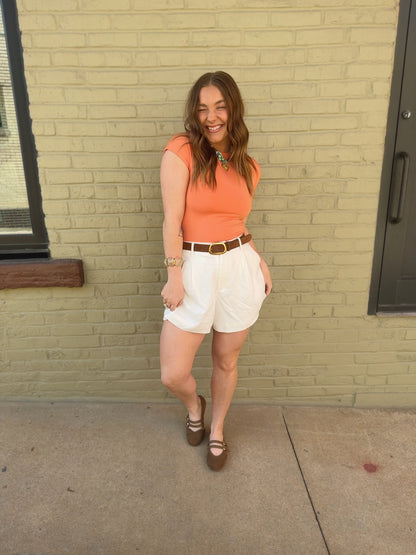 Go To Linen Shorts