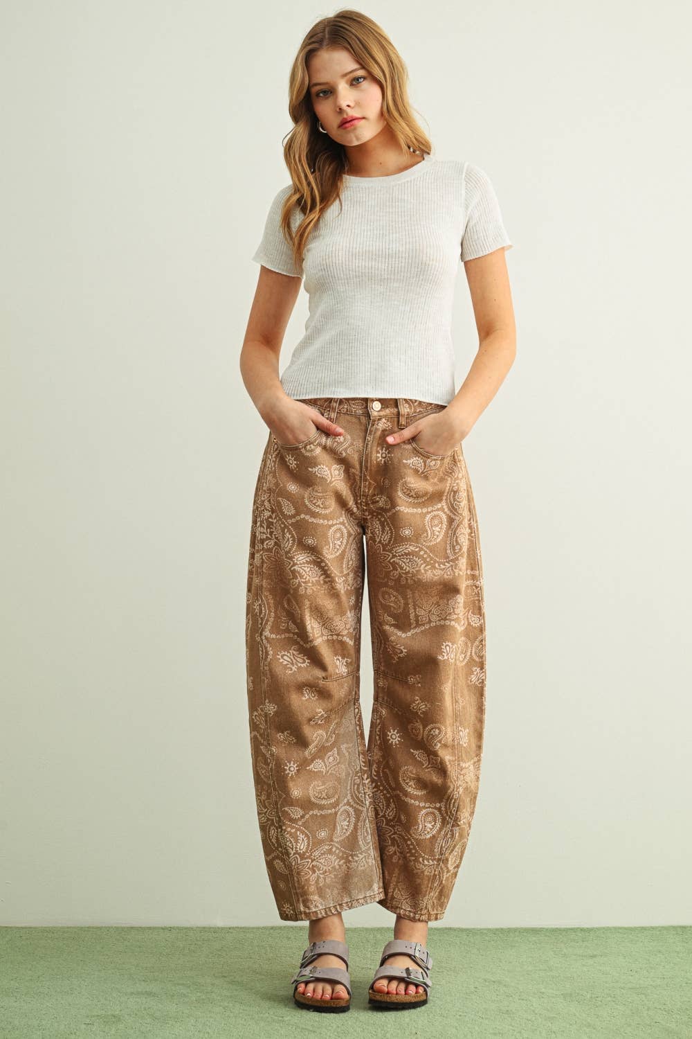 Autumn Paisley Pants