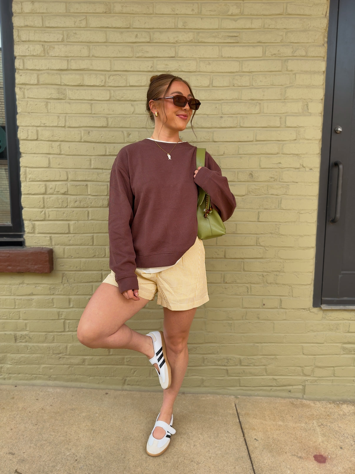 Everyday Layer Crew - Brown