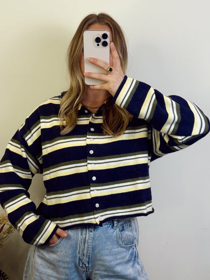 Fall Stripes Cardigan