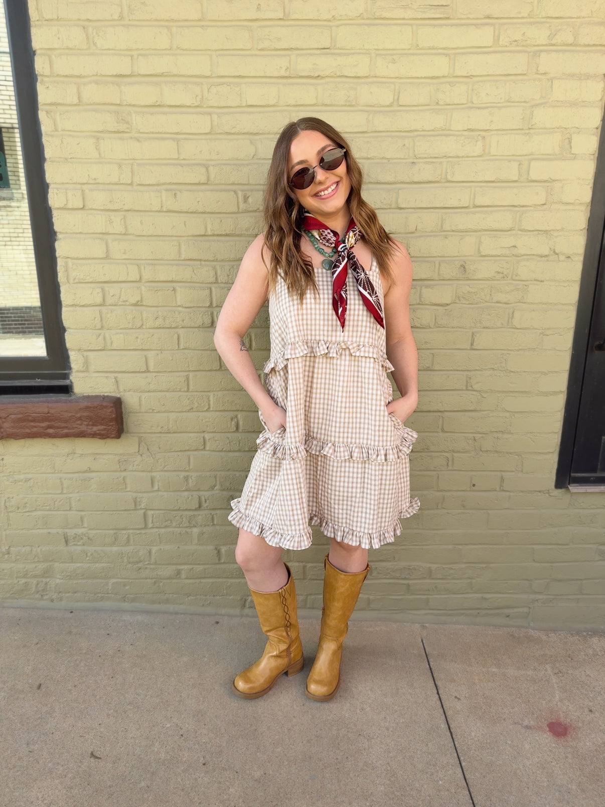 Grace Gingham Dress