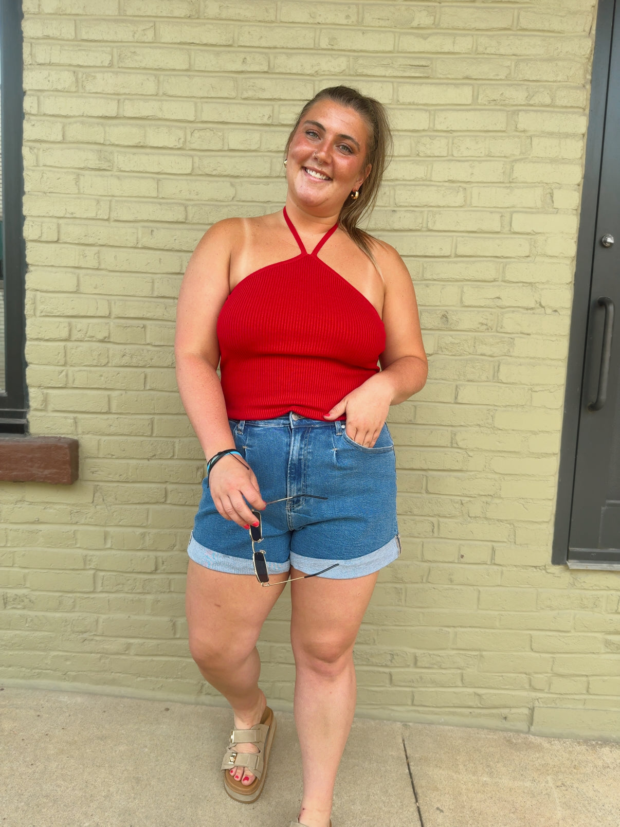 Cherry Pie Halter Top