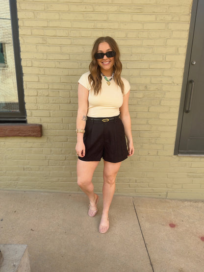 Go To Linen Shorts