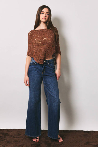 Wildflower Weave Poncho