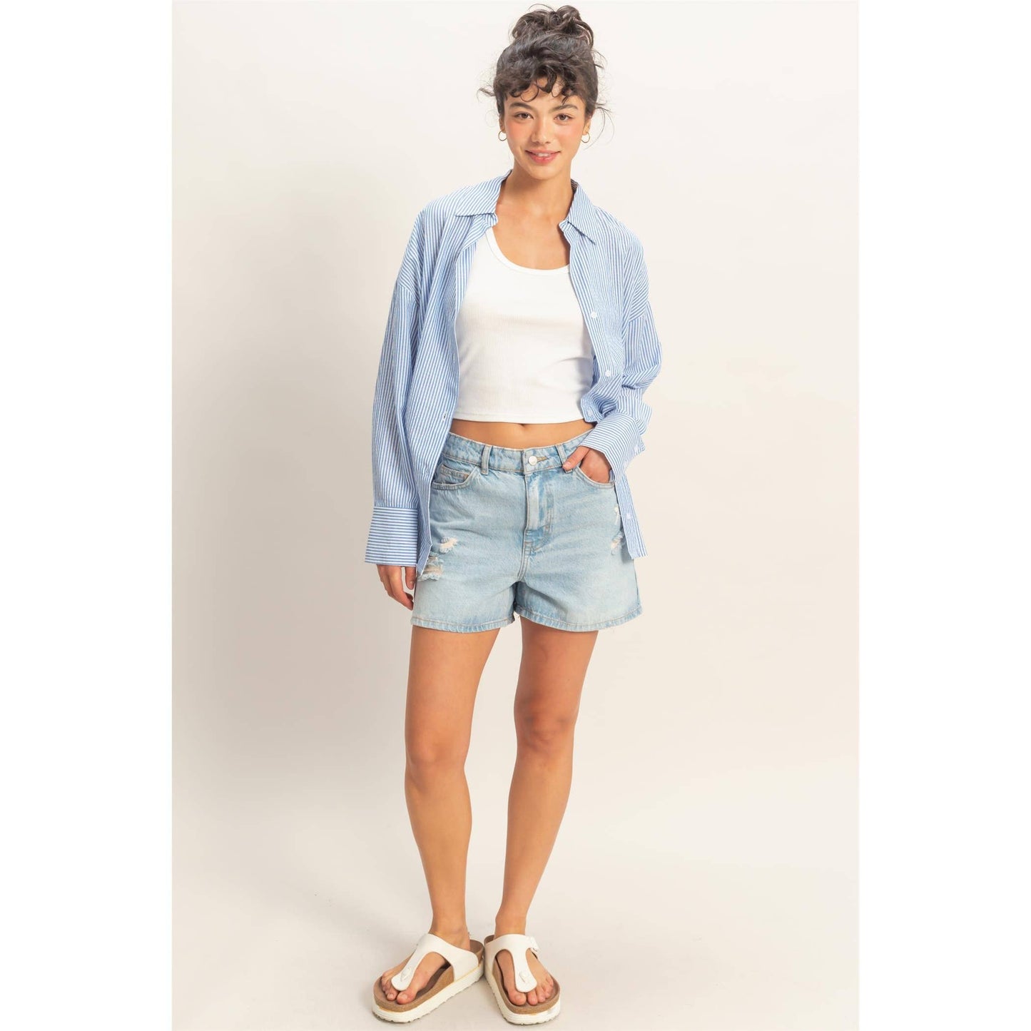 Breezy Babe Button Up