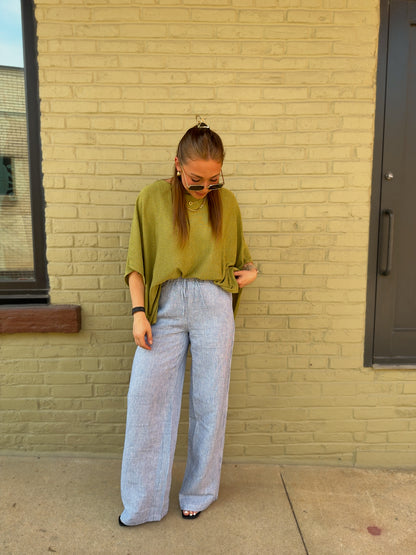 Late Summer Linen Pants