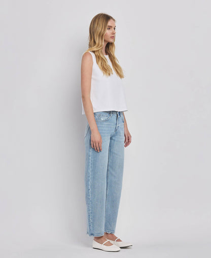 High Rise Barely Barrel Jeans
