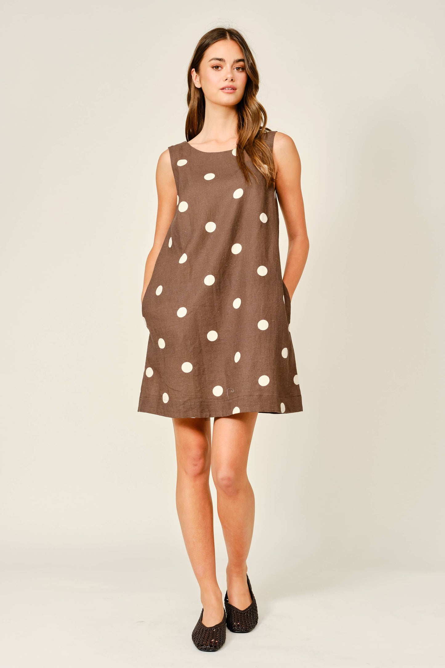 The Cocoa Dot Dress
