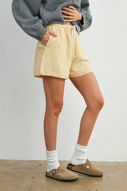 Casual Striped Shorts