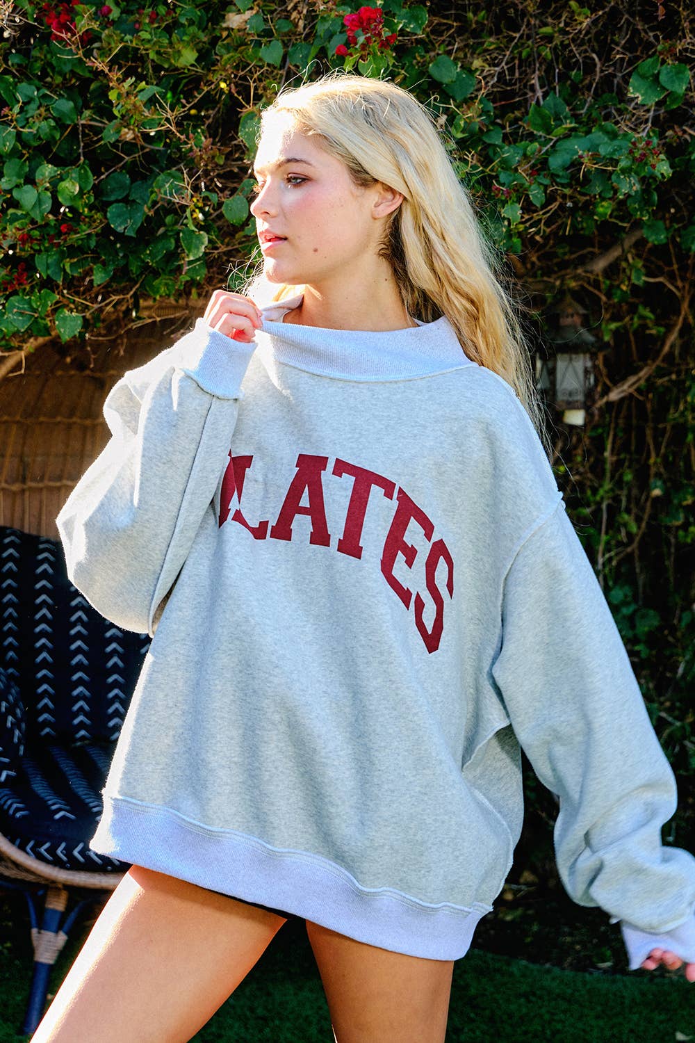 Pilates & Yoga Reversible Mockneck