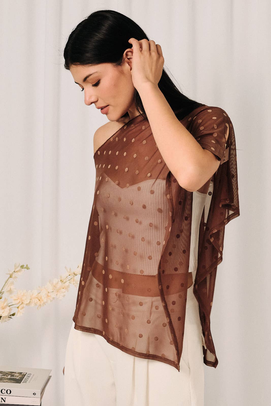 Falling for Dots Poncho