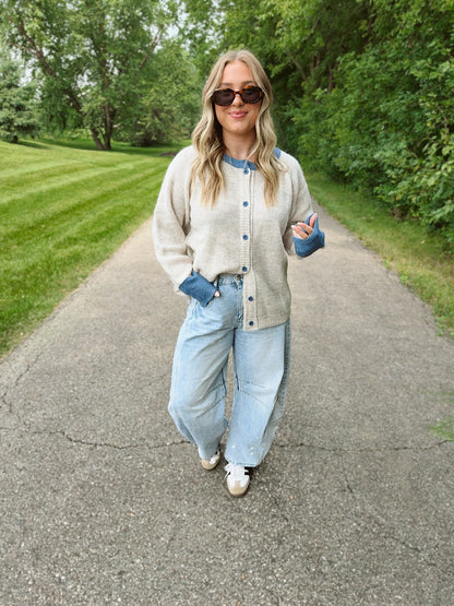 Blueberry Smoothie Cardigan