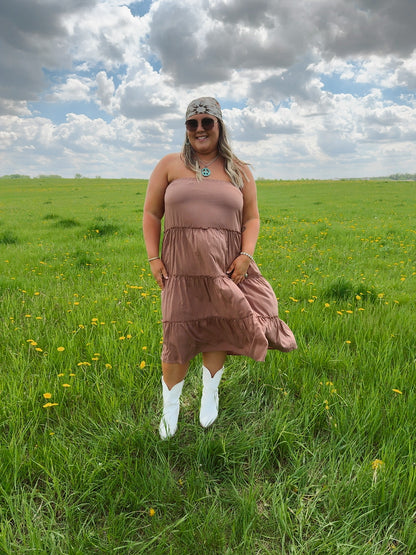 Sunkissed Layers Skirt - Plus