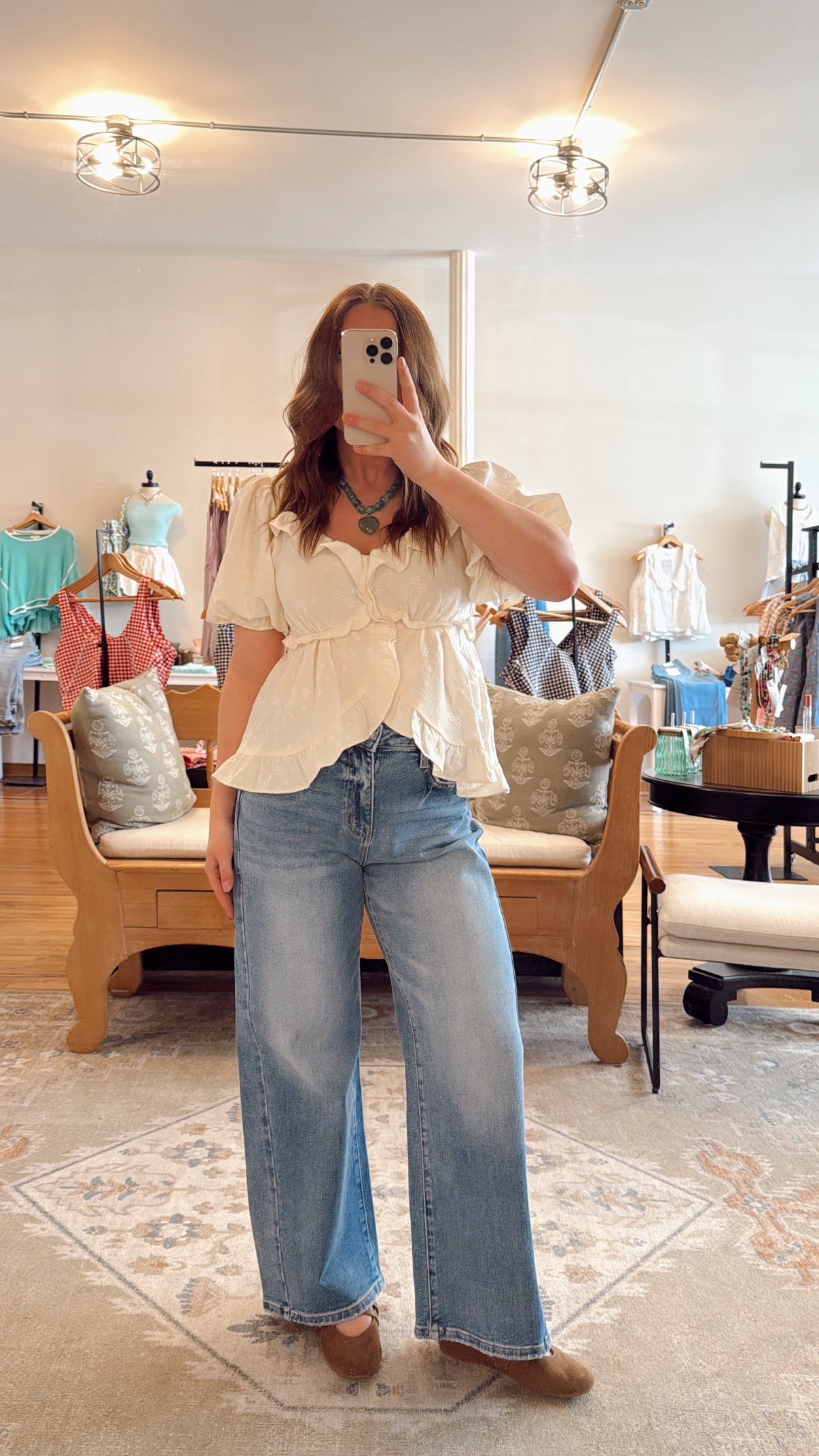 Dreamy Ruffle Bloom Blouse