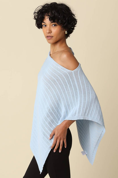 Lakeshore Knit Poncho