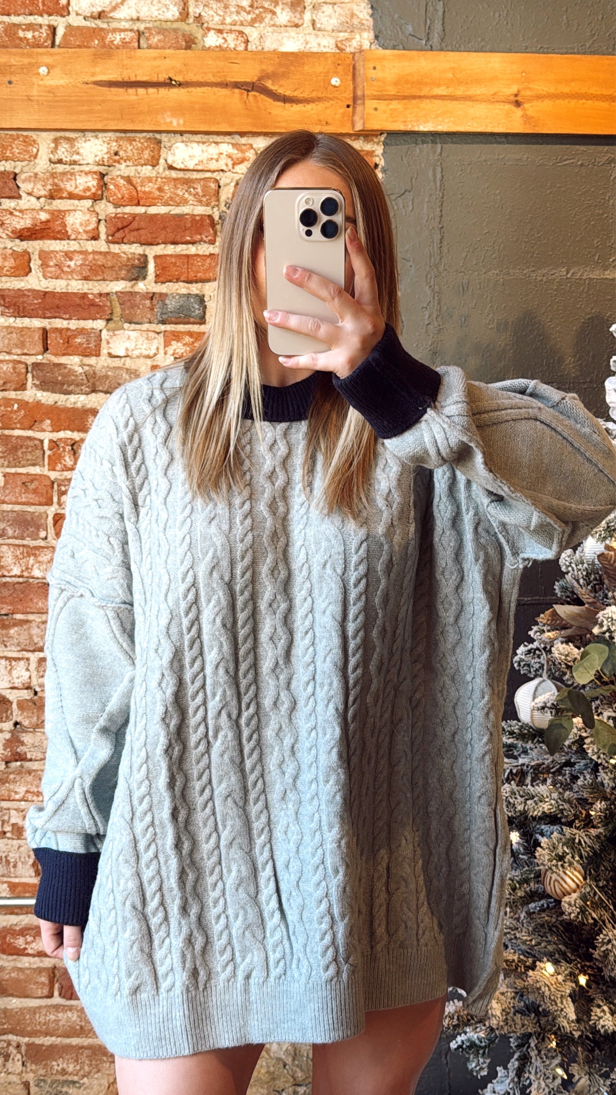 Snuggle Season Sweater Dress