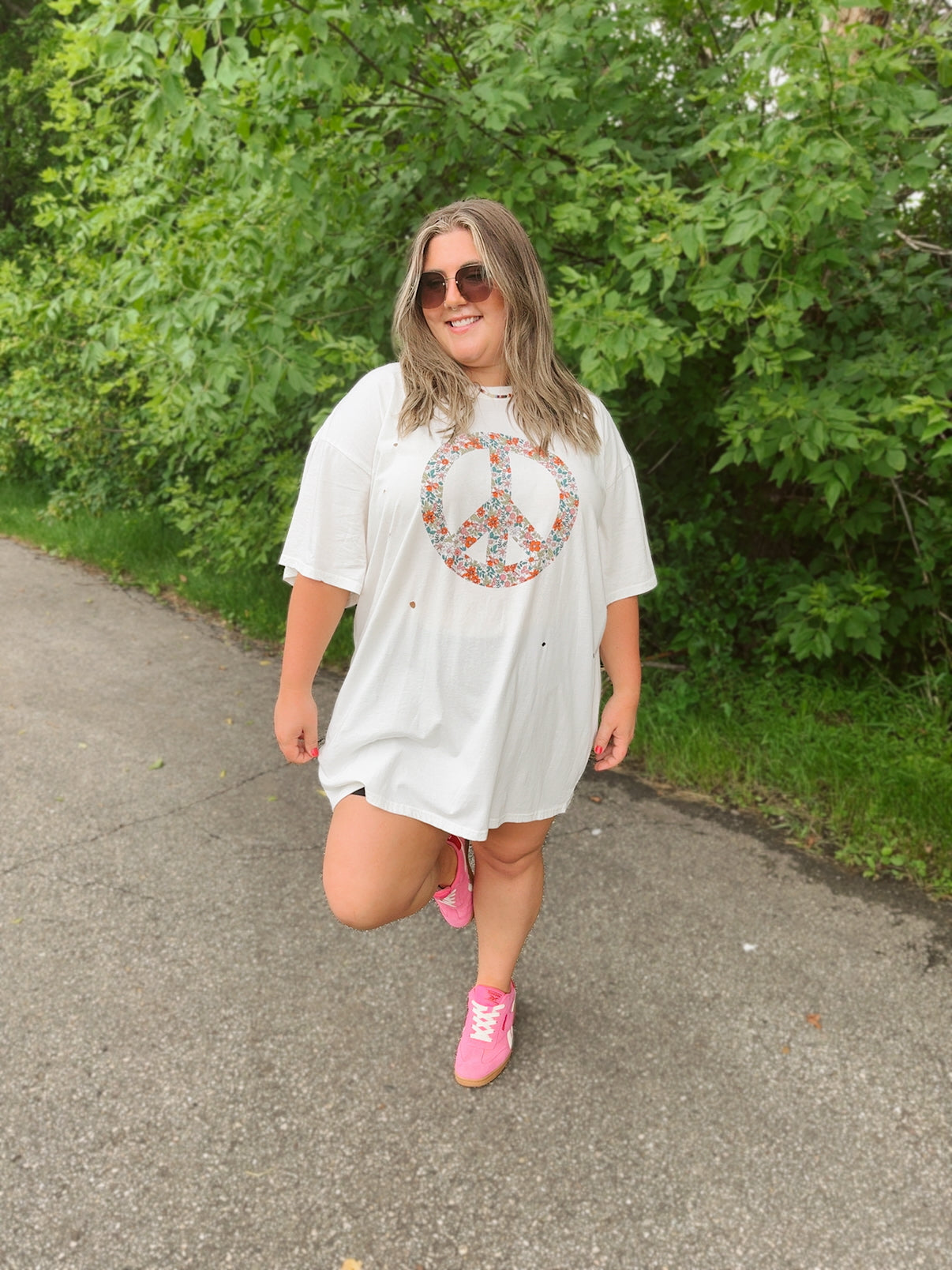 Wanderer's Peace Tee White