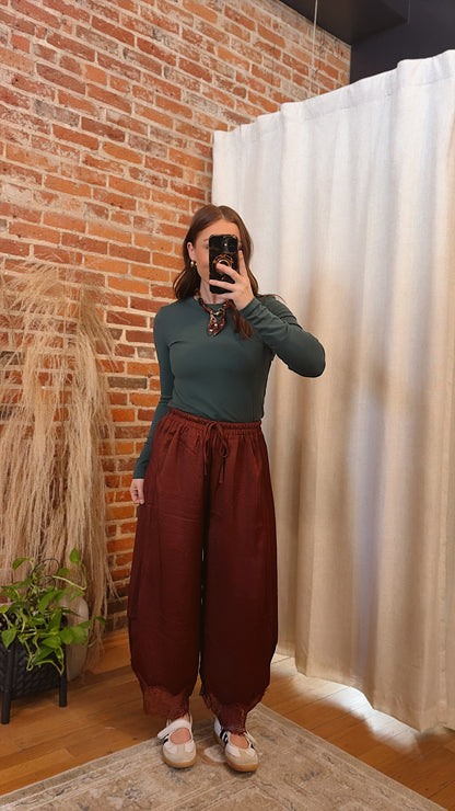 Ember Lace Pants