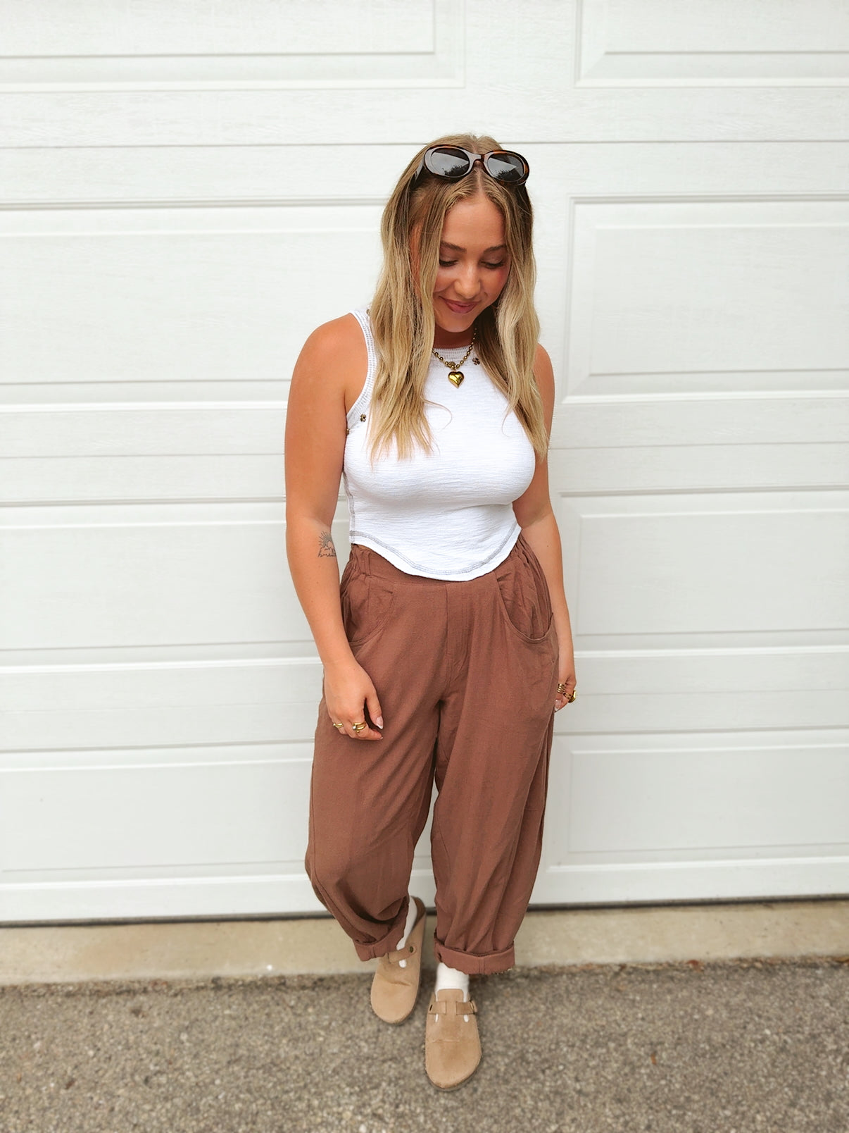 Rustic Roots Barrel Pants