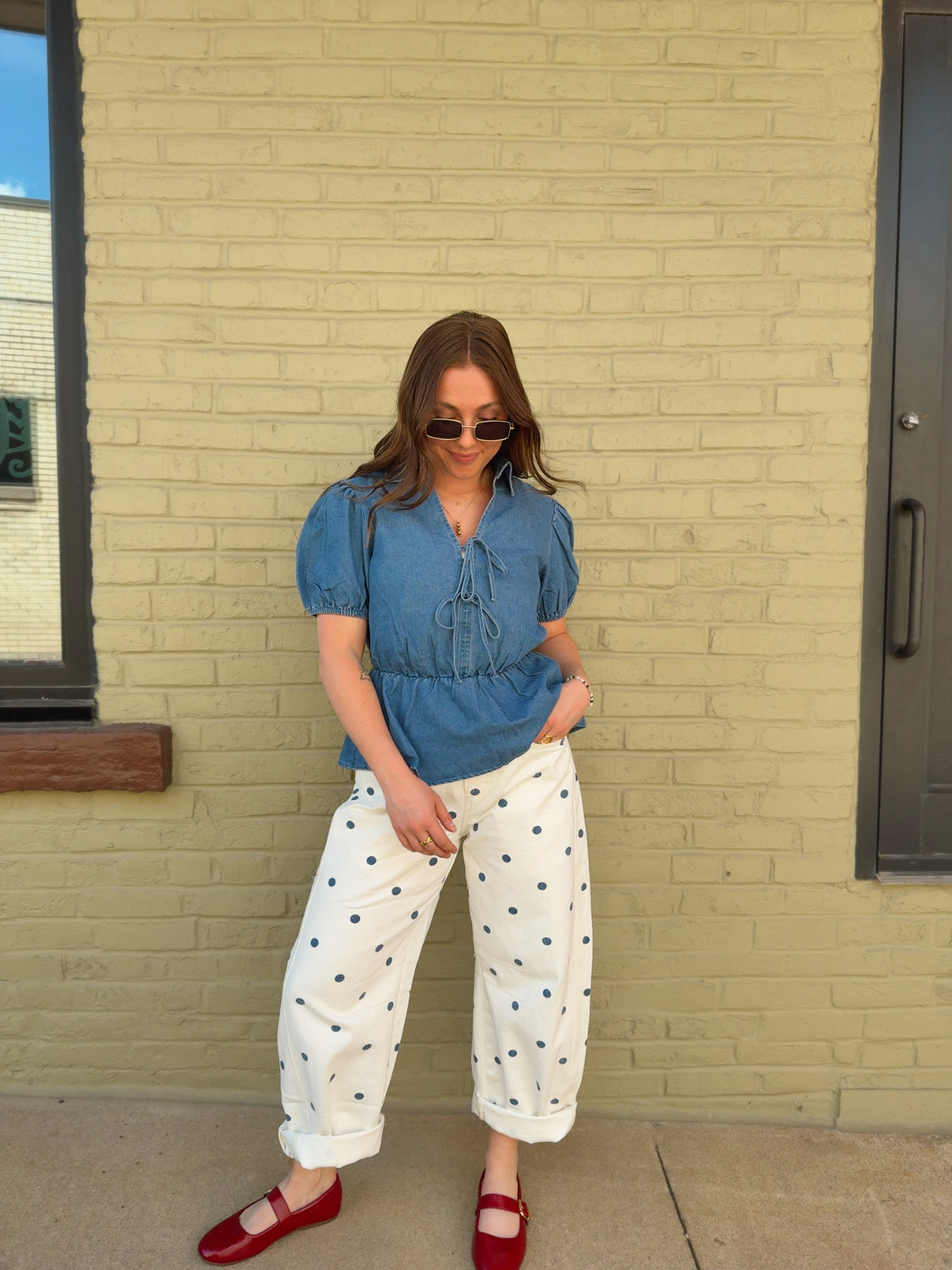 Rosie Peplum Top