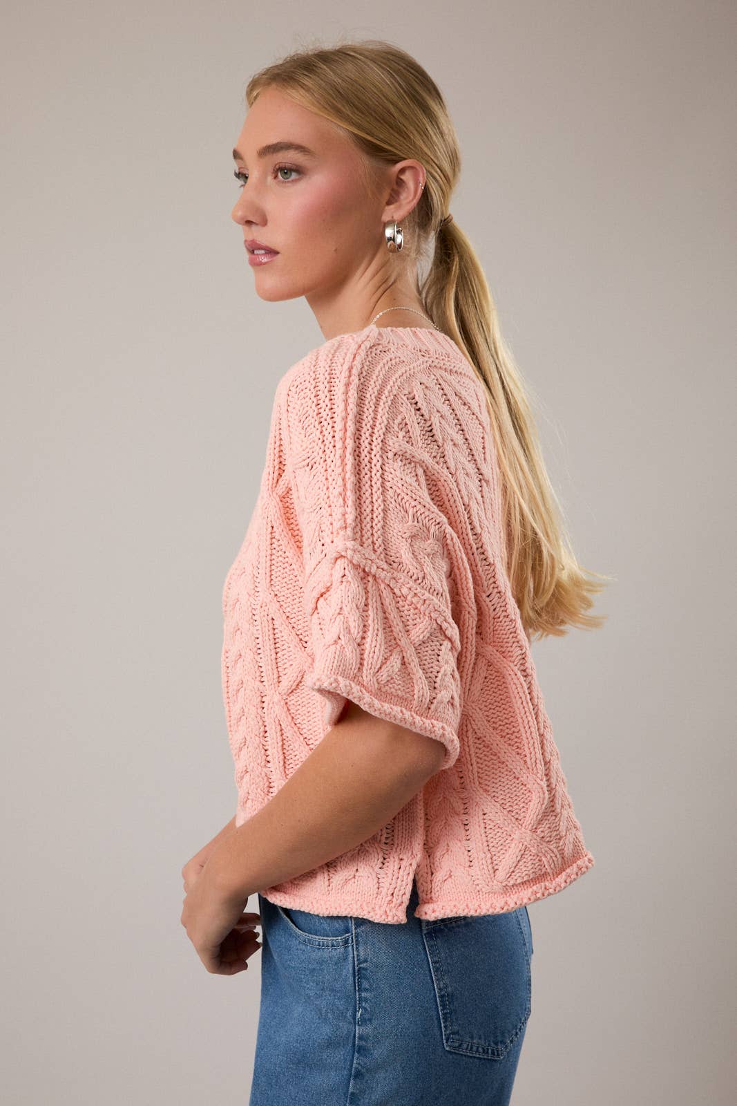 Peach Dream Sweater