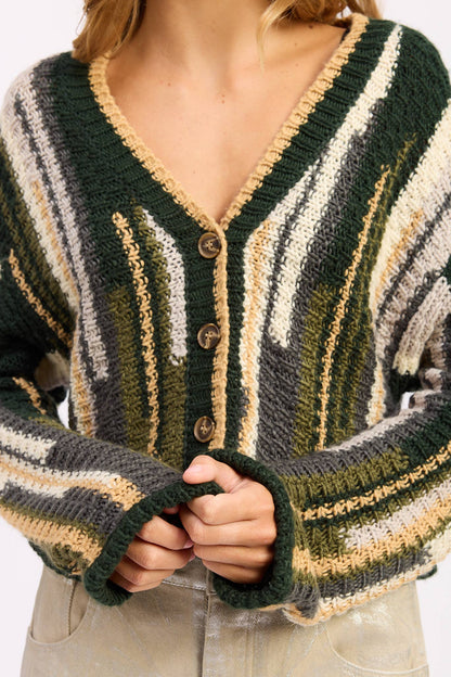 Vintage Forest Cardigan