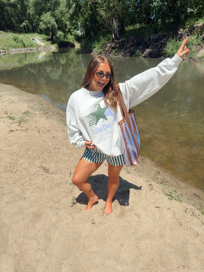 Lake House Stripe Shorts