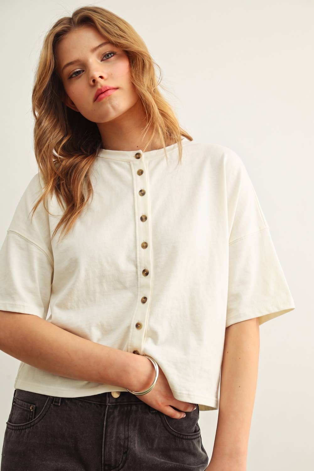Stevie Button Cardigan