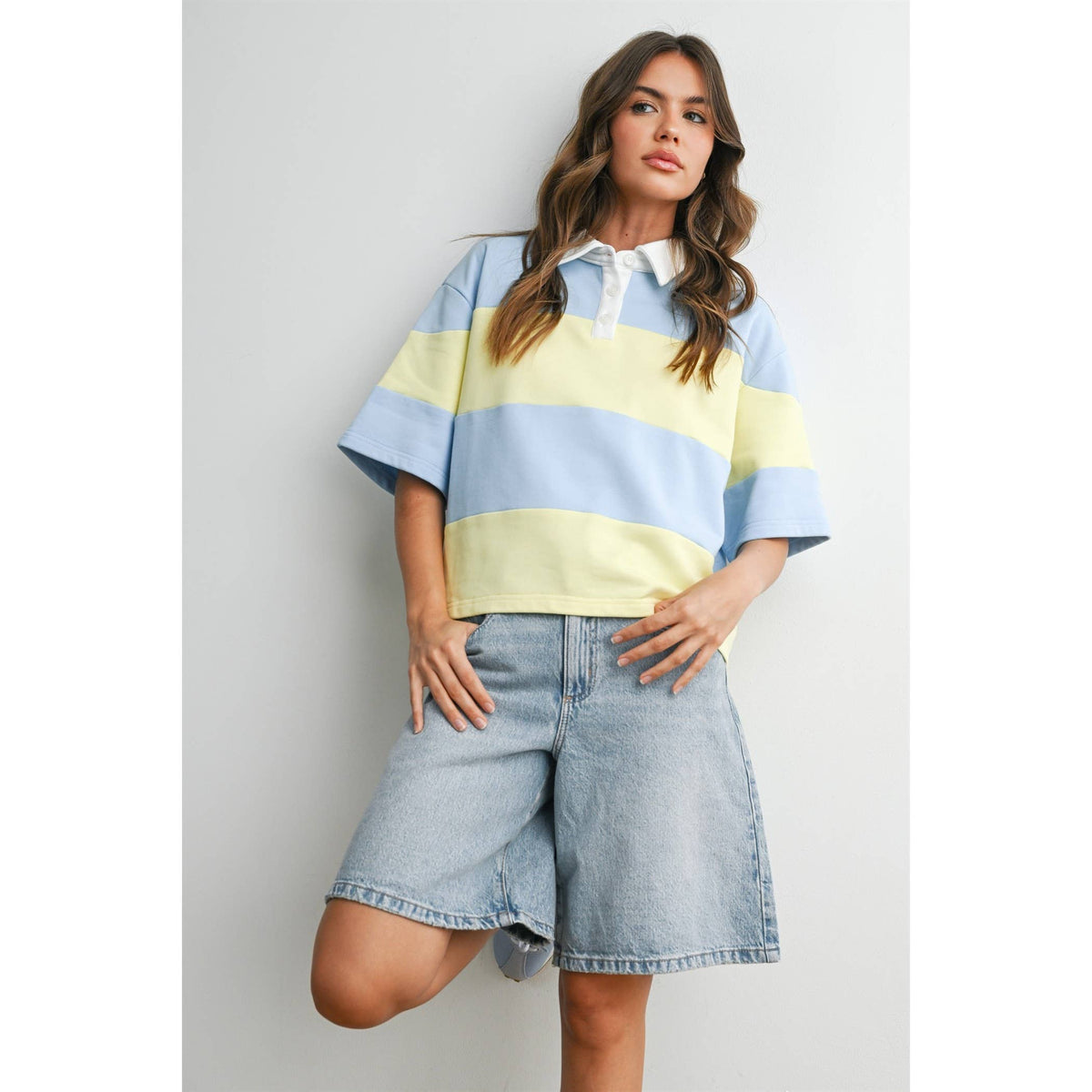 Striped Polo Shirt