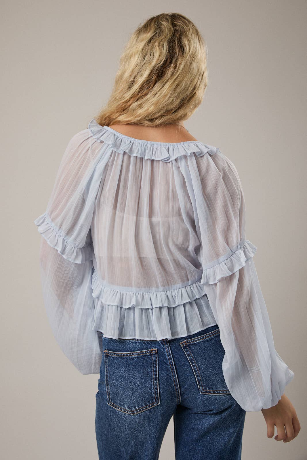 Love Letter Ruffle Top