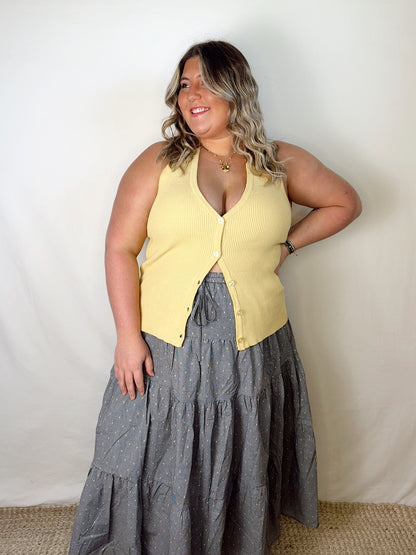 Sweet Like Honey Halter Tank