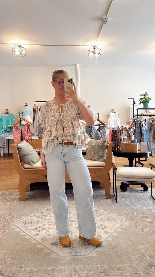 Blush Garden Top