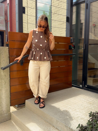 The Sandstone Barrel Pants
