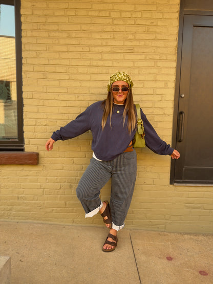 Everyday Layer Crew - Navy