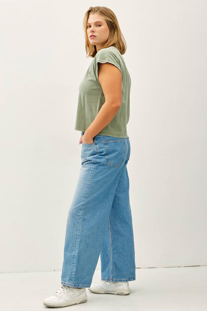 Cap Sleeve Tee - Plus