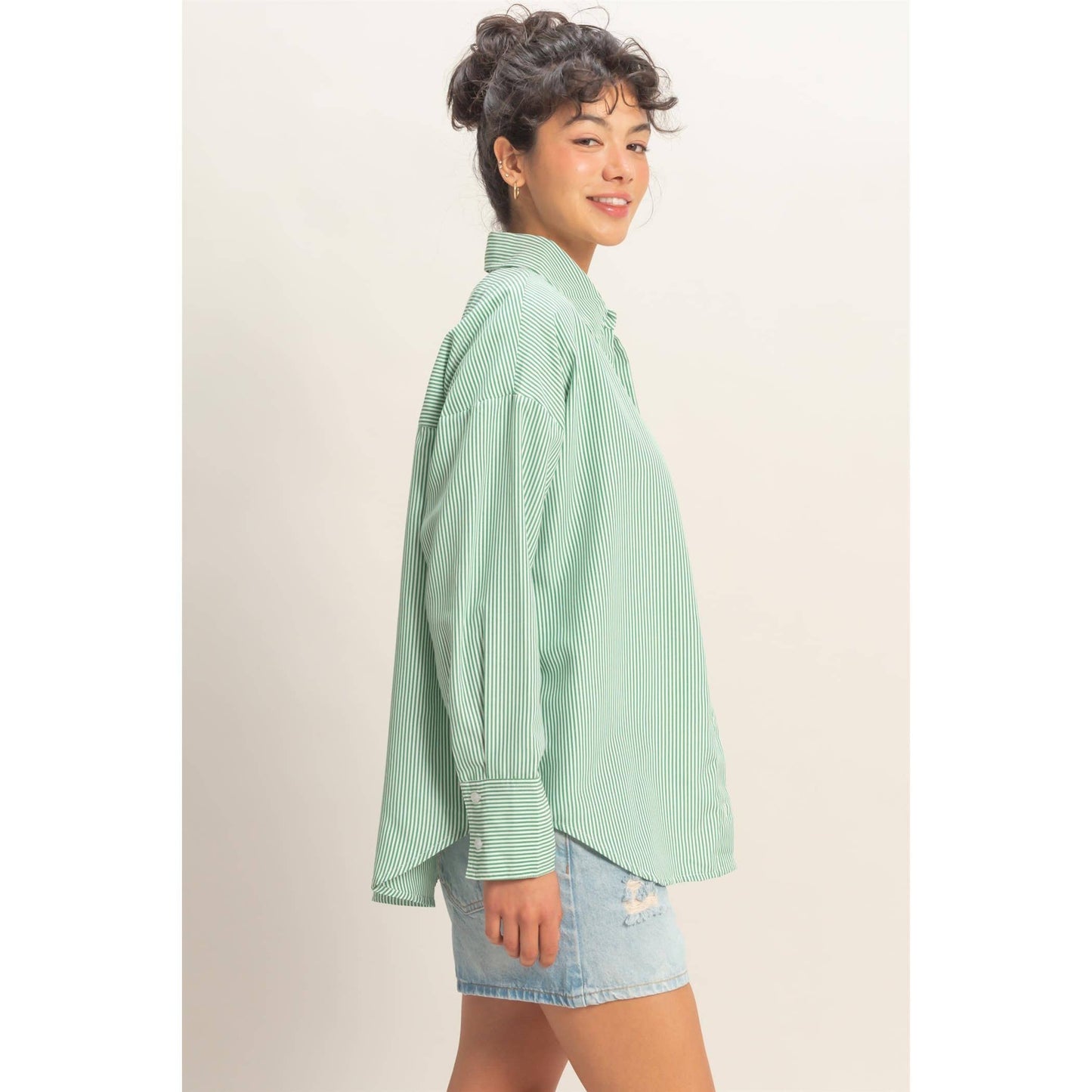 Breezy Babe Button Up