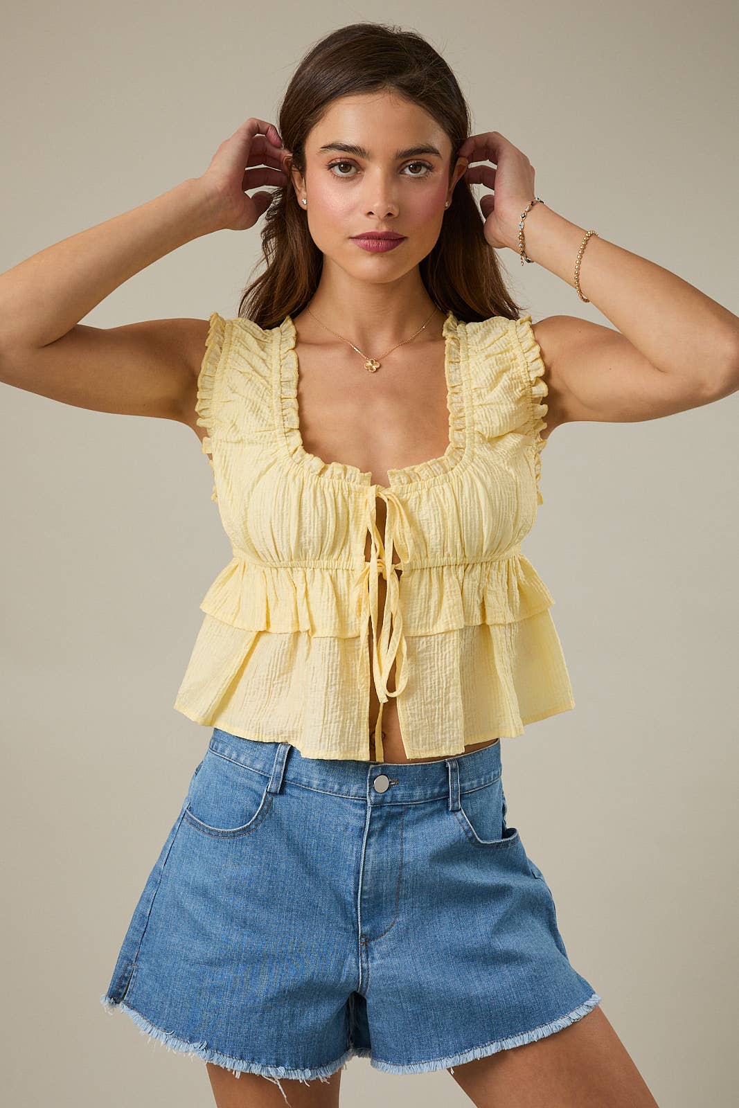 Butter Babydoll Tank