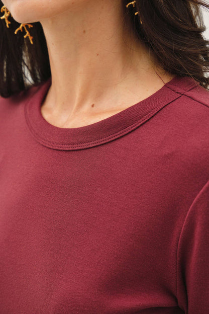 Round Neck Basic Long Sleeve