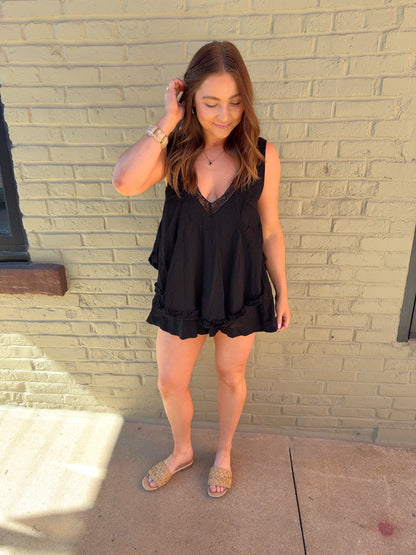 The V-line Romper