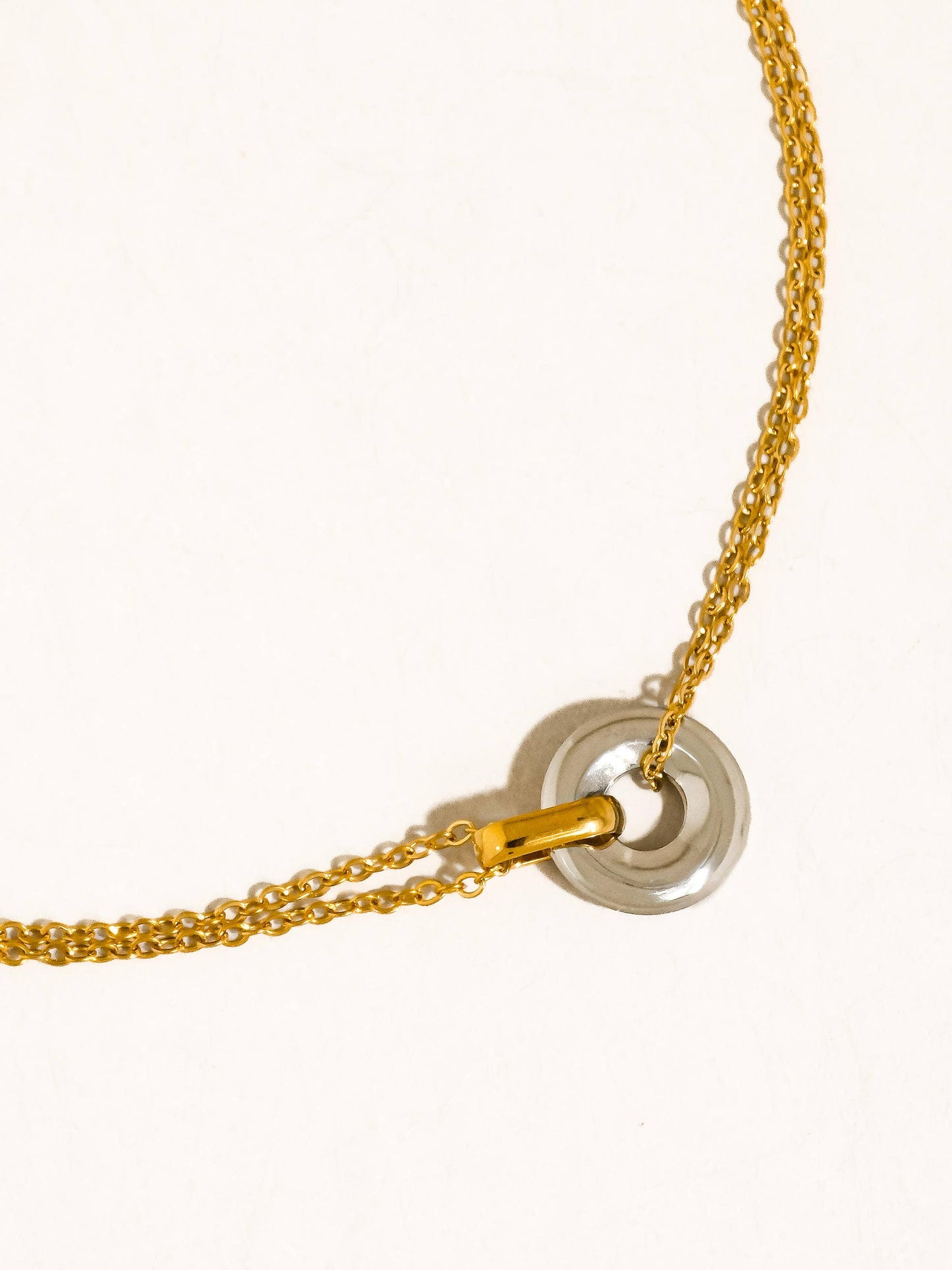 Brixton Two Tone Necklace