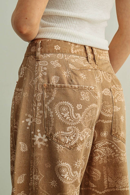 Autumn Paisley Pants