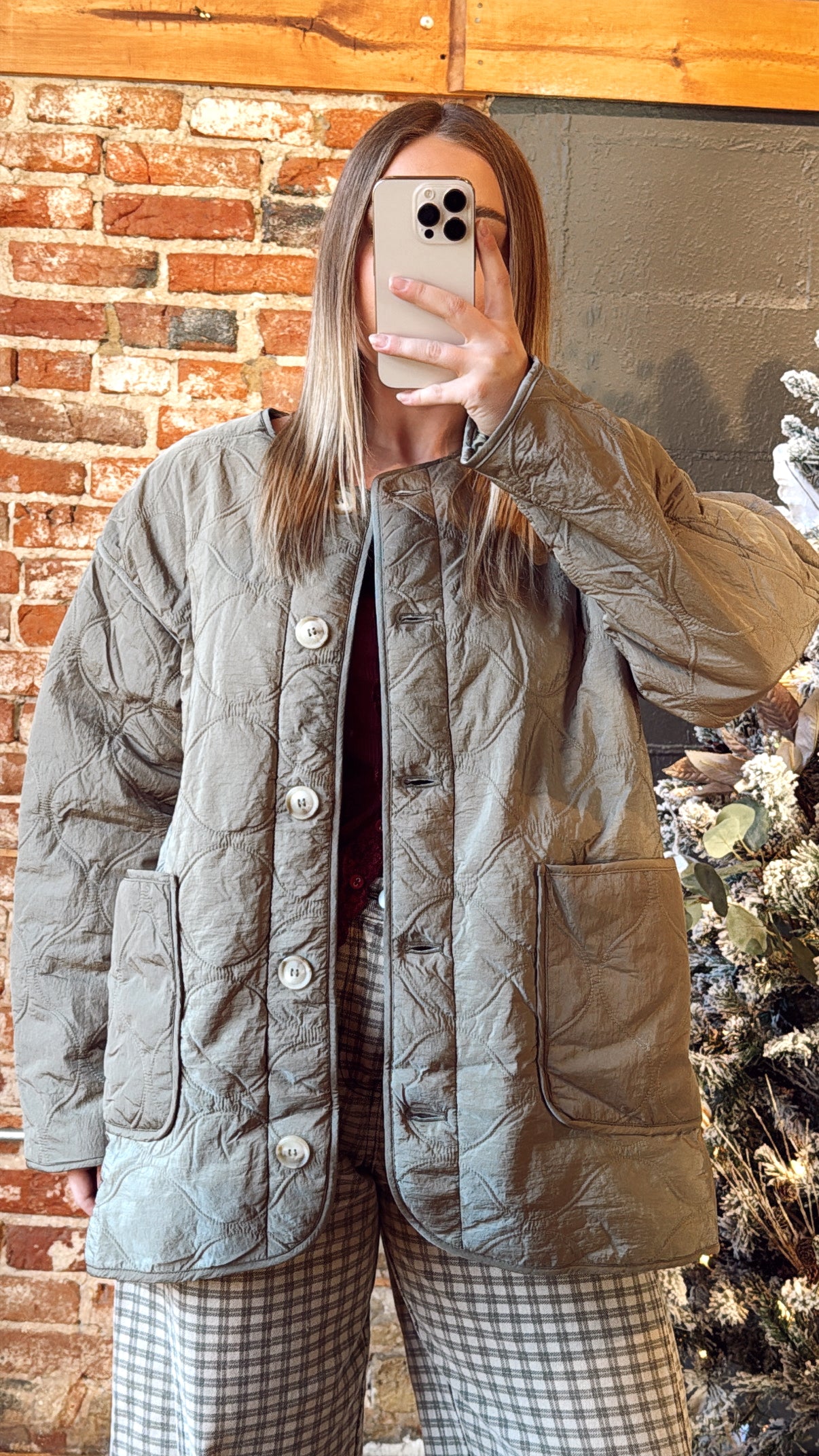 Mistletoe Morning Jacket