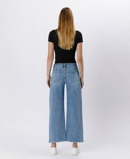 High Rise Baggy Wide Leg Jeans
