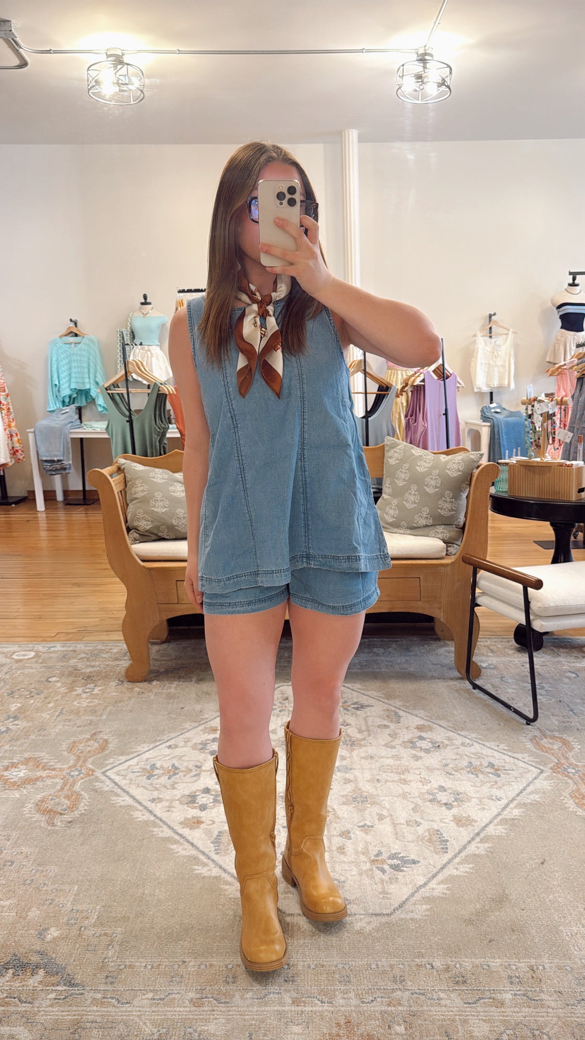 Lala Denim Set